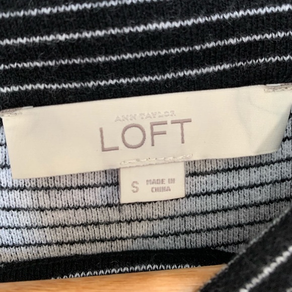 LOFT Striped Sweater - Picture 2 of 3